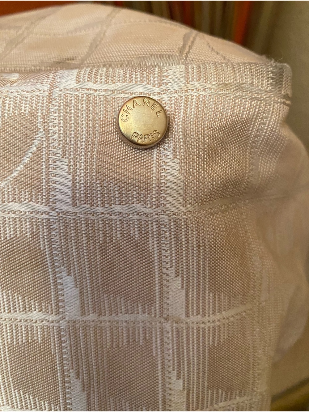 Chanel - VINTAGE- GUC - Travel Ligne Tote - Great Tote! - Picture 10 of 16